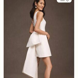 Sachin & Babi Gwyneth Mini Bow Dress